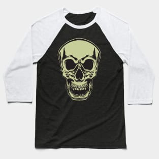 Skull Head Baseball T-Shirt